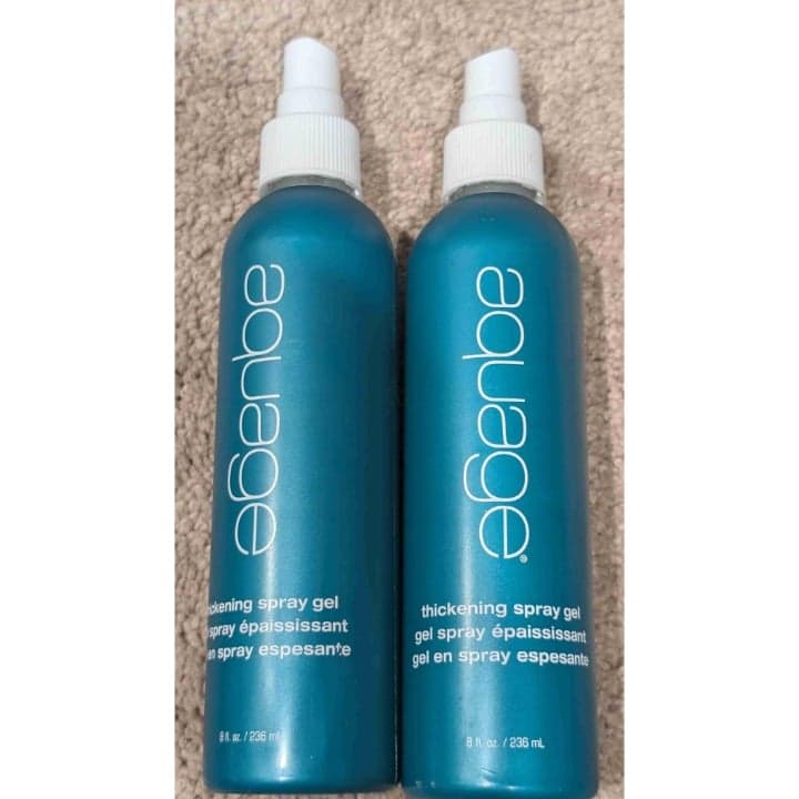 2 Aquage Firm Hold Thickening Spray Gel 8 Fl Oz Hair Care Product - Thumbnail 2