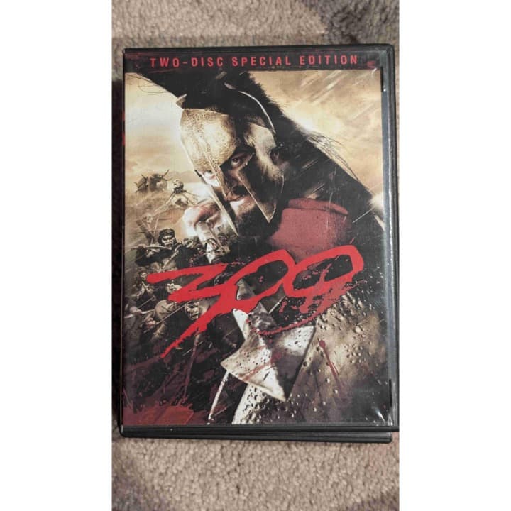 300 Warner Bros Black Two-Disc Special Widescreen Edition DVD - Image 1