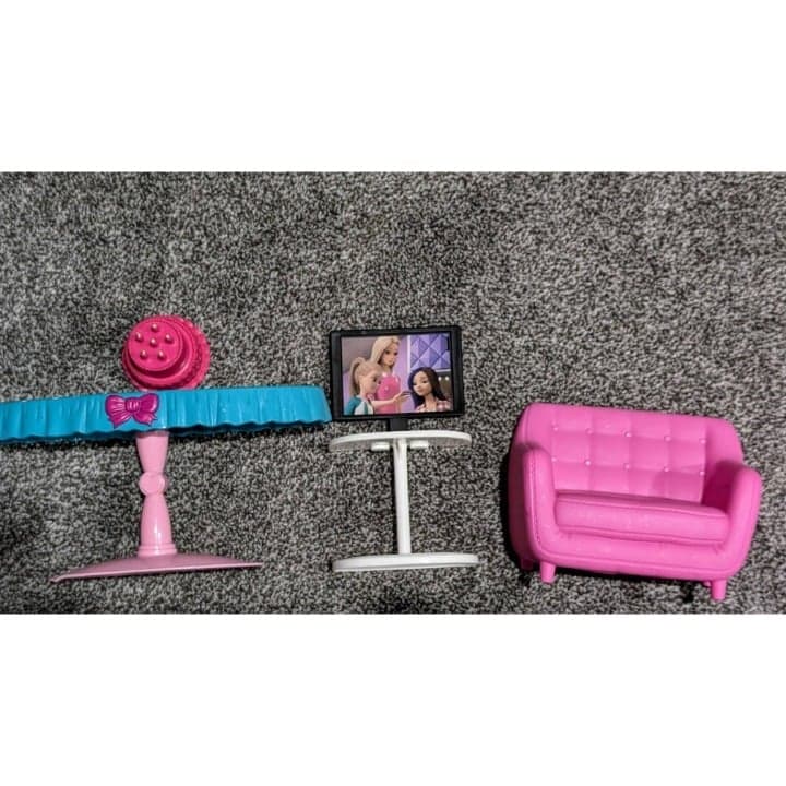 Barbie Vintage Huge Lot Vintage Dollhouse Furniture Accessories - Thumbnail 8