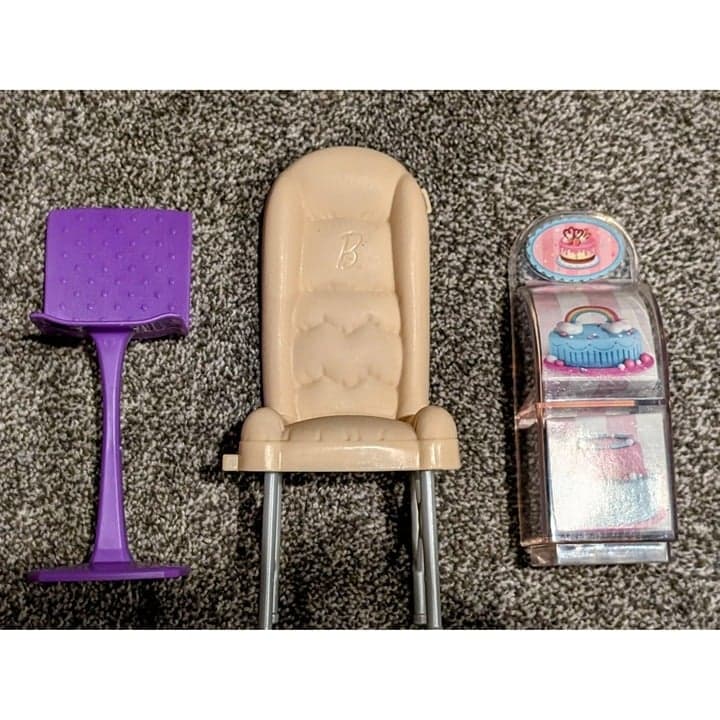 Barbie Vintage Huge Lot Vintage Dollhouse Furniture Accessories - Thumbnail 7
