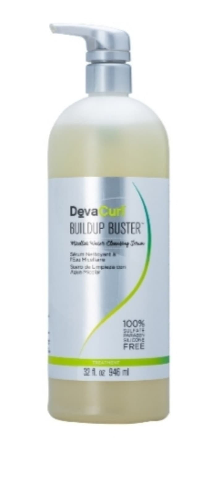 DevaCurl Buildup Buster Micellar Water Cleansing Serum 32 oz NEW - Image 1