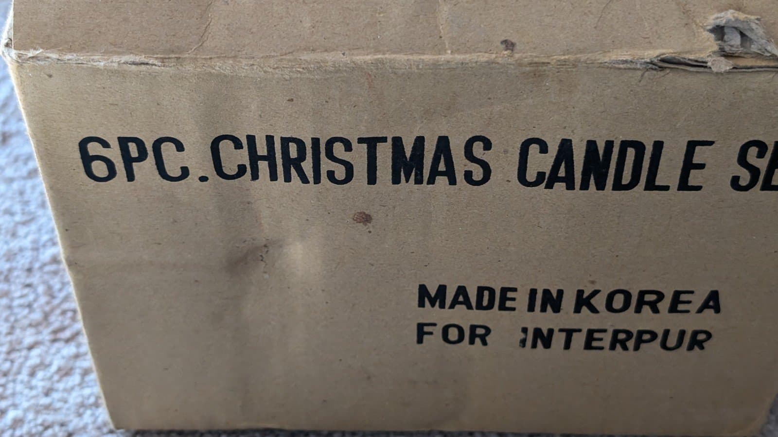 6 Vintage Christmas Novelty Candles Made by Interpur. HTF - Thumbnail 10