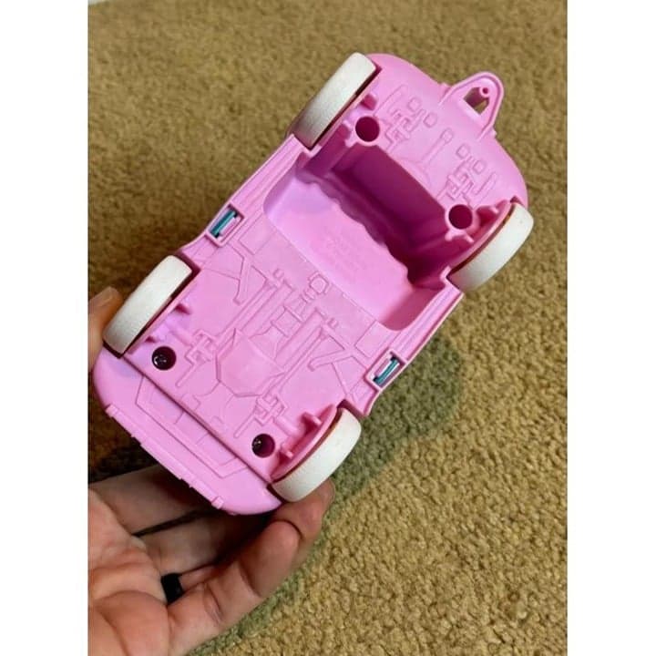 Mattel 2018 Multicolor Convertible Toy Car Turquoise Pink Chelsea - Thumbnail 3