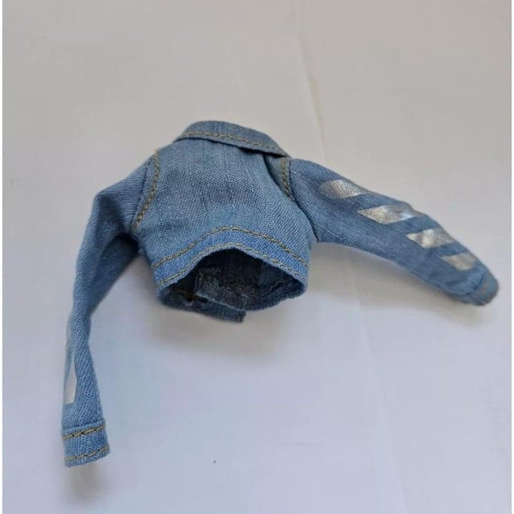 Rainbow High Skyler Bradshaw Blue Denim Jacket Doll Clothes - Thumbnail 2