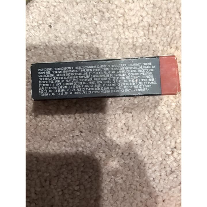 MAC Matte Lipstick Chili Red Brown Unisex Cosmetic Color New 3g - Thumbnail 3