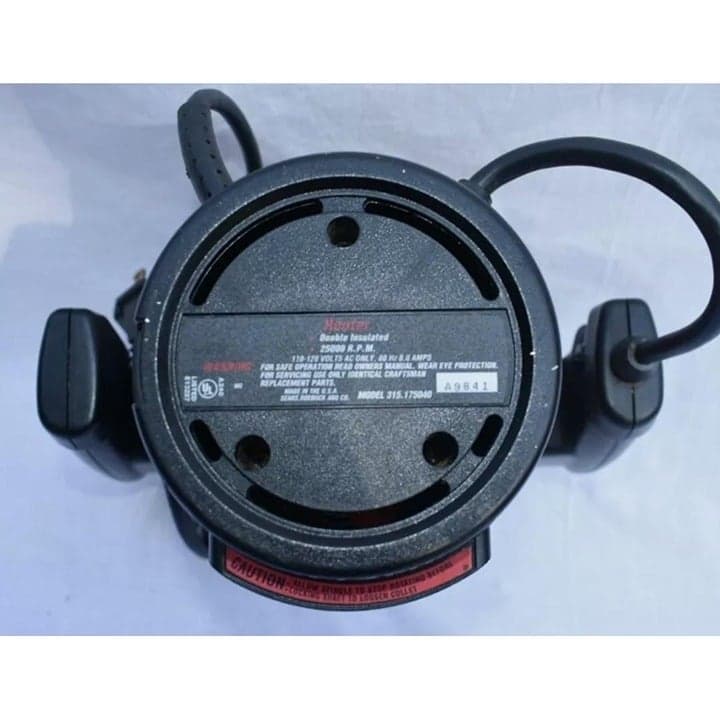 Craftsman Red Electric Lock Shaft Router USA 315.175040 1 1/2 Inch - Thumbnail 3