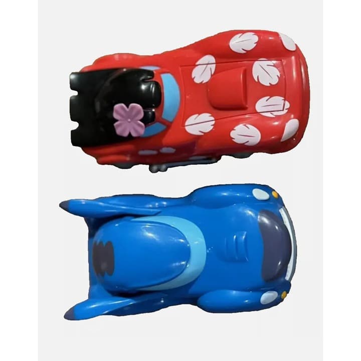 Lilo & Stitch Blue Car Wings Red Car Flower Leaf Toy Cars - Thumbnail 2