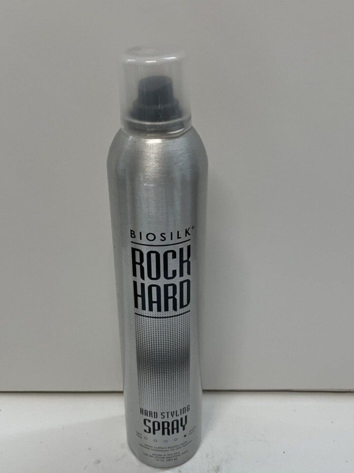Biosilk Rock Hard Styling Spray, Strong Hold, 10 oz, NEW HTF - Image 1