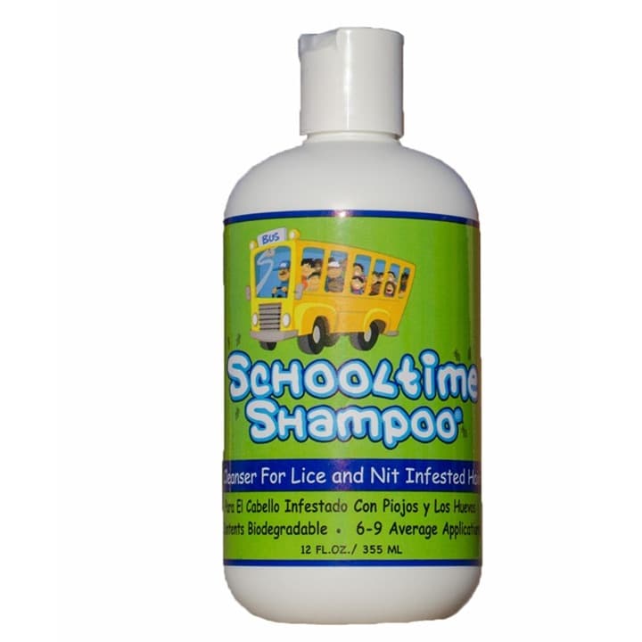 Schooltime Lice Treatment Fragrance Free Shampoo 12 FL OZ - Image 1