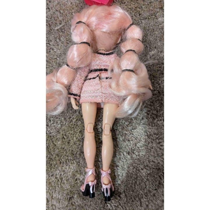 Rainbow High Pink Fashion Doll Braided Outfit Heeled Shoes - Thumbnail 2
