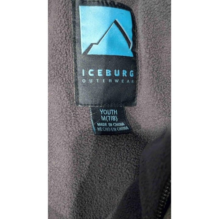 Iceburg Outerwear Camo Hooded Parka Jacket Youth M 7/8 - Thumbnail 5