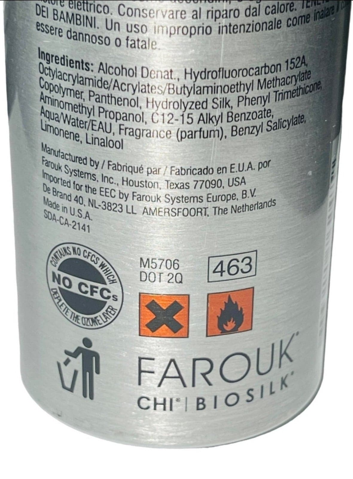 Biosilk Rock Hard Styling Spray, Strong Hold, 10 oz, NEW HTF - Thumbnail 5