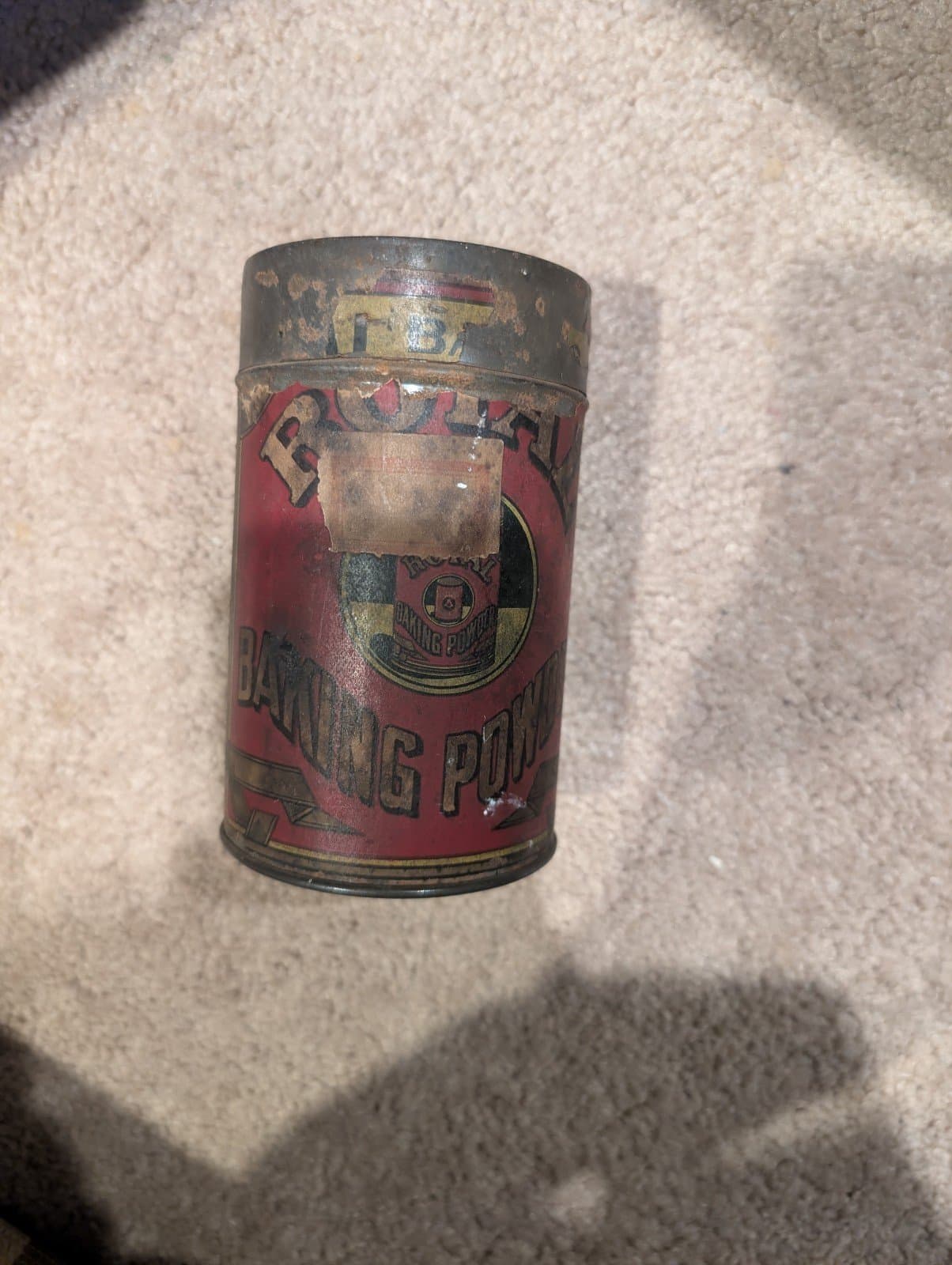Vintage Royal Baking Powder Can - Image 1