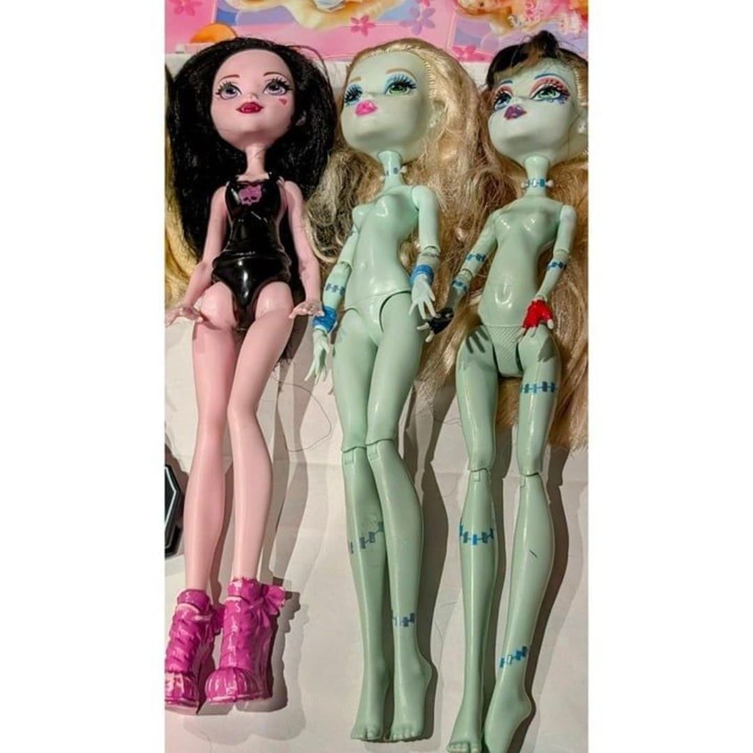 Monster High Multi Character Interchangeable Dolls With Joints 6 Pack - Thumbnail 3