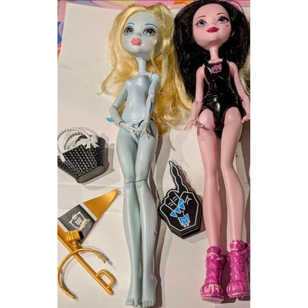 Monster High Multi Character Interchangeable Dolls With Joints 6 Pack - Thumbnail 2