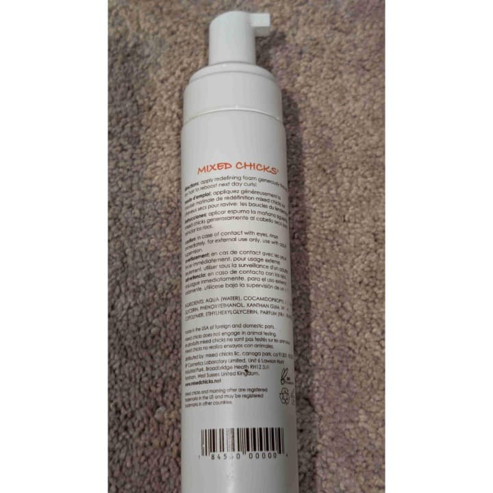 Mixed Chicks Redefining Foam 8 Fl Oz Moisturizing Pump Hair Product - Thumbnail 2