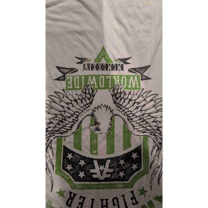 American Fighter White Graphic Crew Neck Short Sleeve T Shirt 3XL - Thumbnail 7