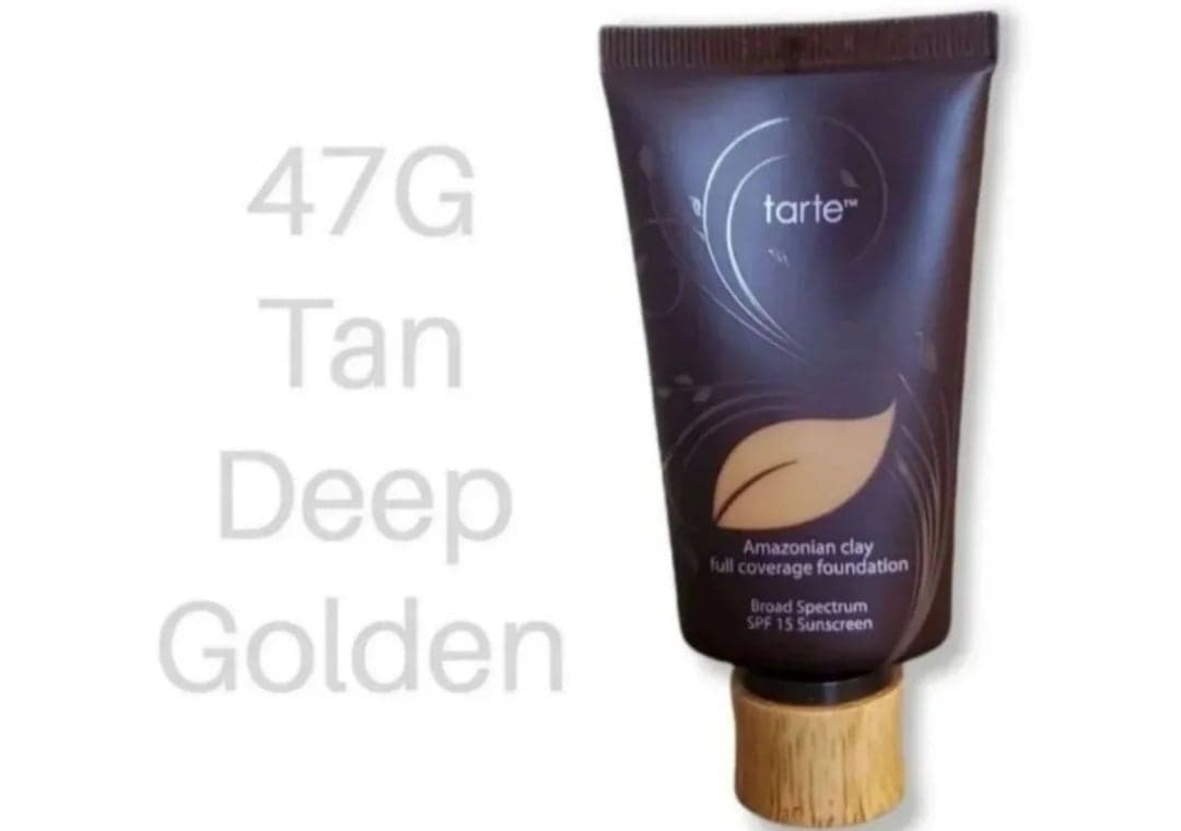 Tarte Amazonian clay full coverage foundation 47G Tan Deep Golden - Image 1
