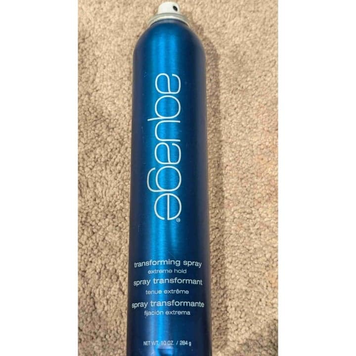 Aquage No Color Maximum Hold Transforming Hair Spray 10 Oz - Image 1