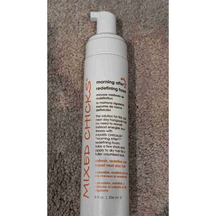 Mixed Chicks Redefining Foam 8 Fl Oz Moisturizing Pump Hair Product - Image 1