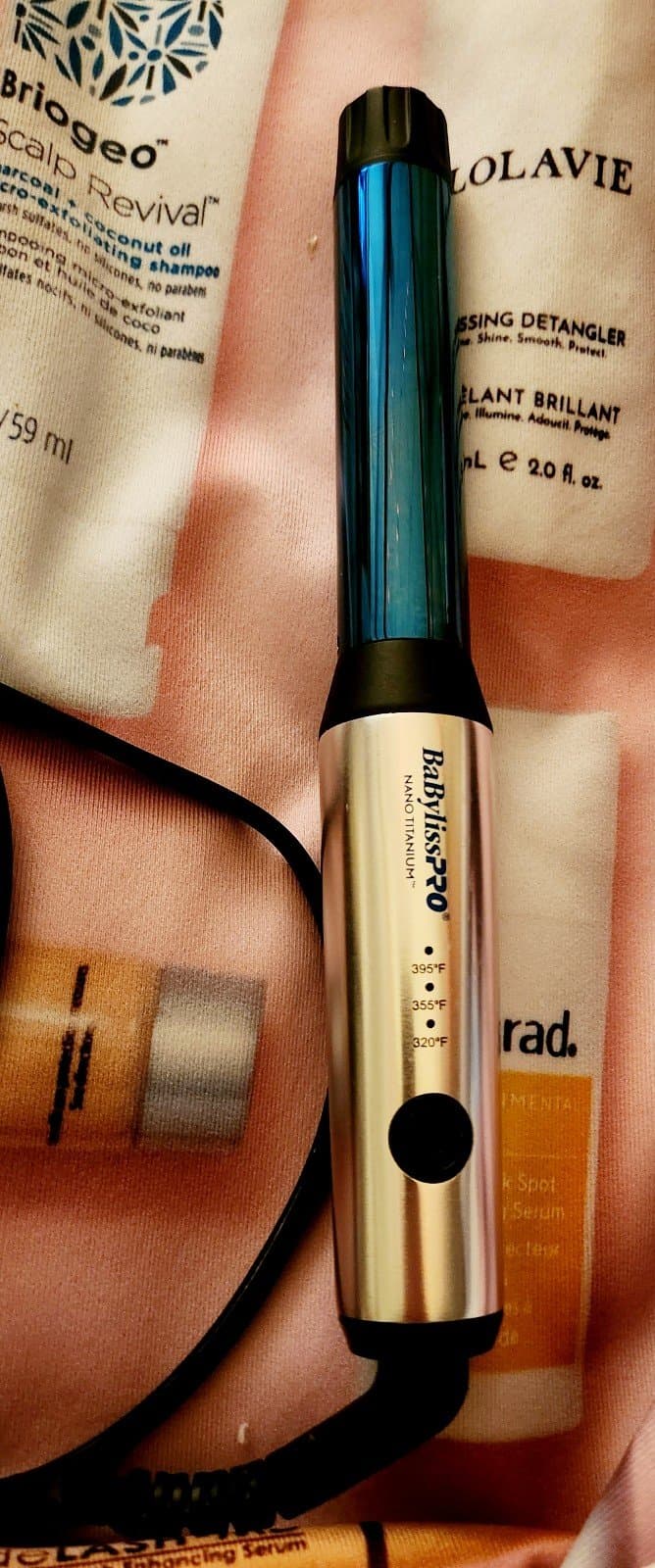 Nano Titanium 1" Compact Curling Wand - Thumbnail 3