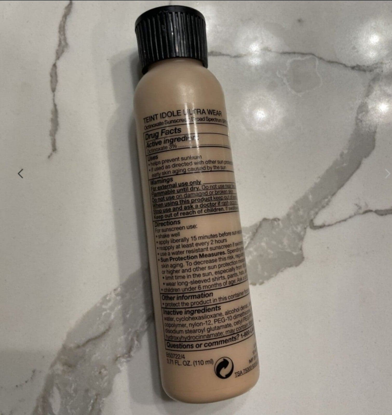 Lancome Teint Idole Ultra 24H Makeup 3.71 oz. PRO SIZE- 465 SUE C - Image 1