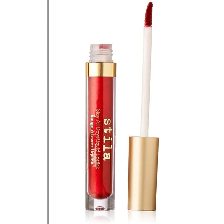 Stila Red Stay All Day Long Wear Liquid Lipstick Cruelty Free Womens - Image 1