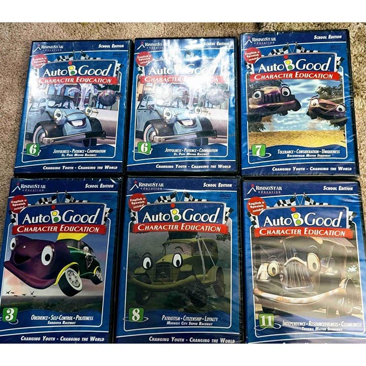 Rising Star Multicolor Character Education DVD Set 12 Volumes - Thumbnail 3