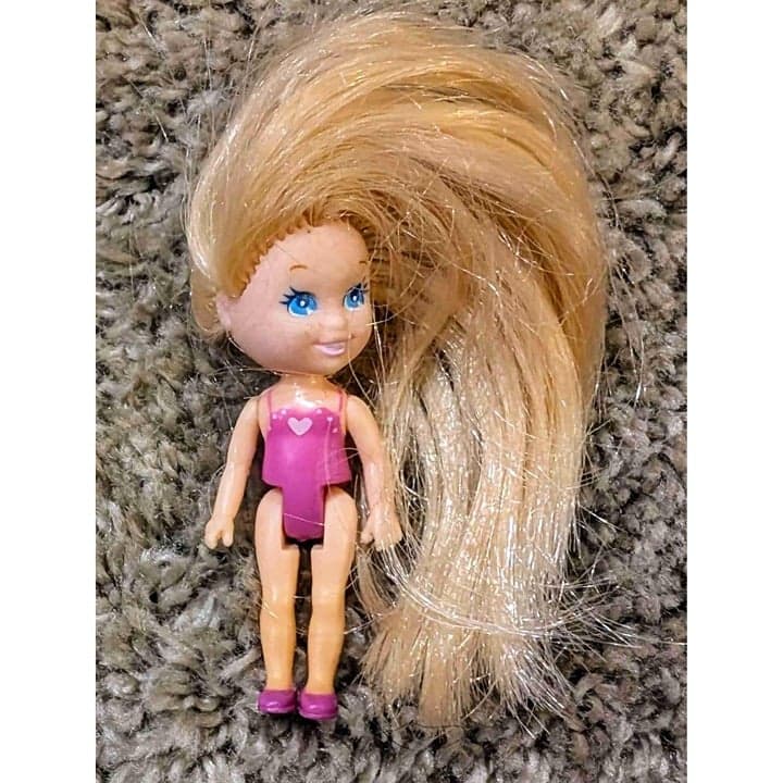 Playskool Vintage 1992 Krystal Princess Hearts Doll Pink Blonde - Image 1
