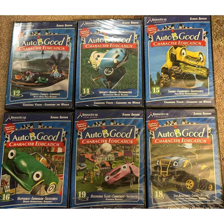 Rising Star Multicolor Character Education DVD Set 12 Volumes - Thumbnail 2