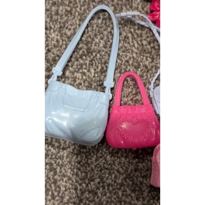 Barbie Vintage Various Styles Plastic Doll Accessories Backpacks Handbags - Thumbnail 2