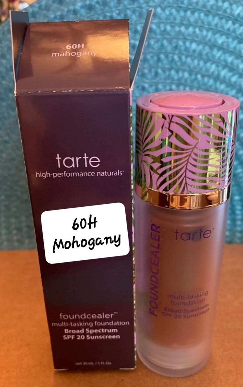 Tarte Babassu Foundcealer Skincare Foundation 60H Mahogany.