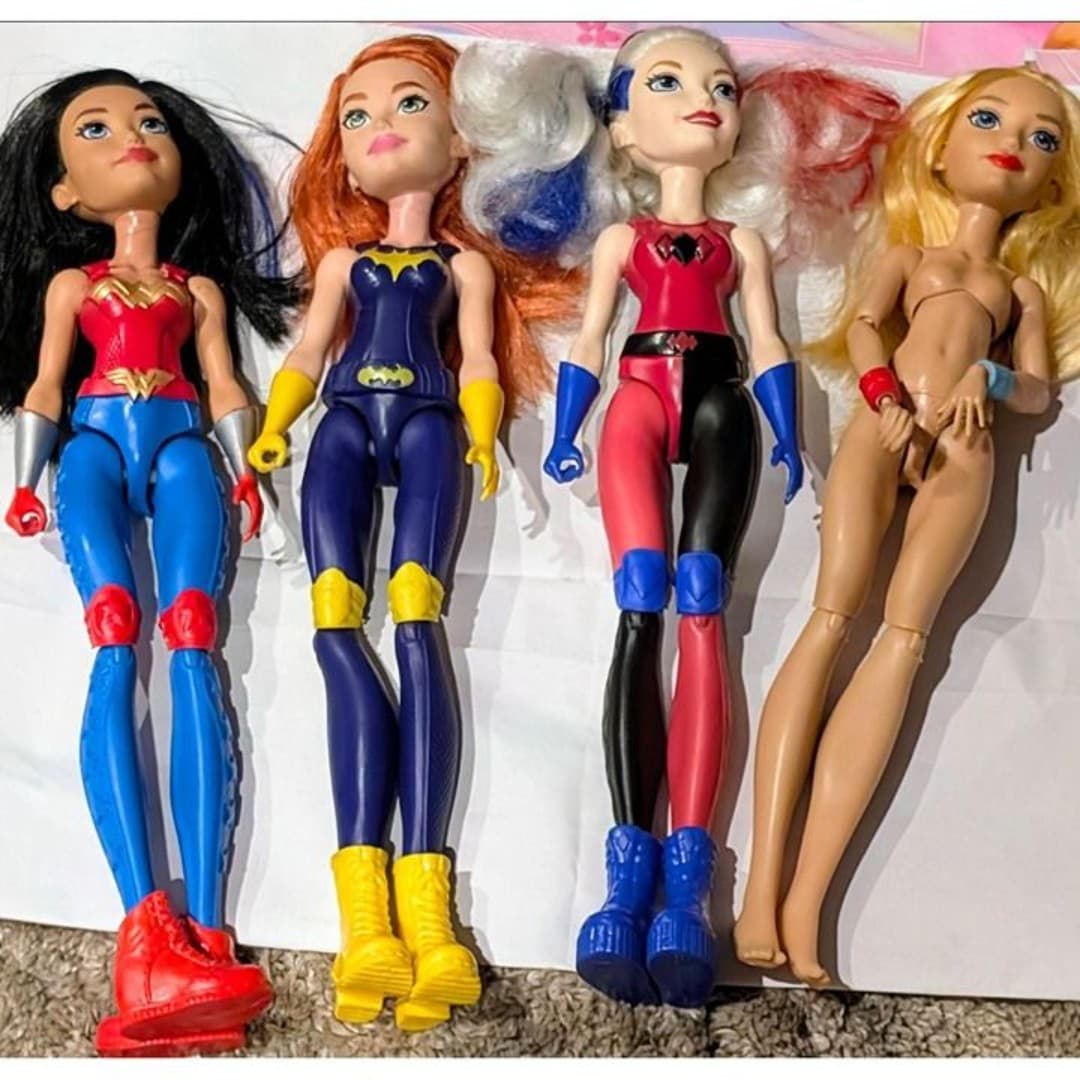 DC Signature Colors Articulated Detachable Superhero Action Figures 12in - Image 1