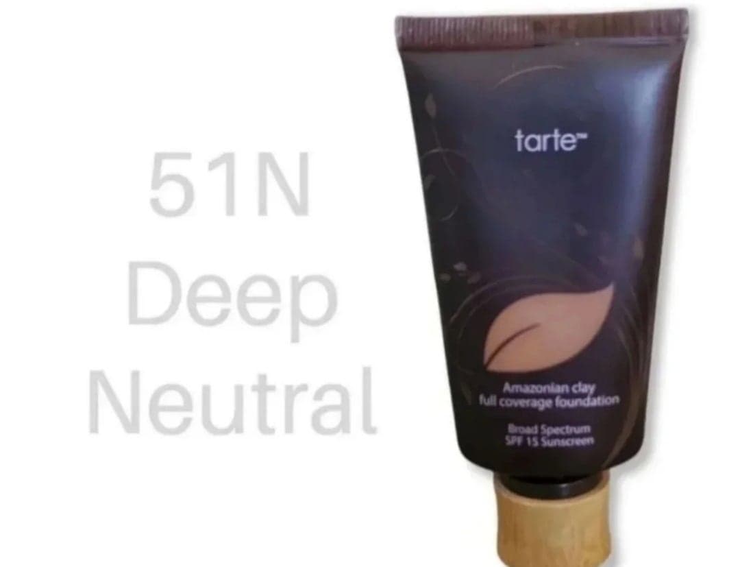 Tarte Amazonian Clay Full Coverage Foundation 51N Deep Neutral