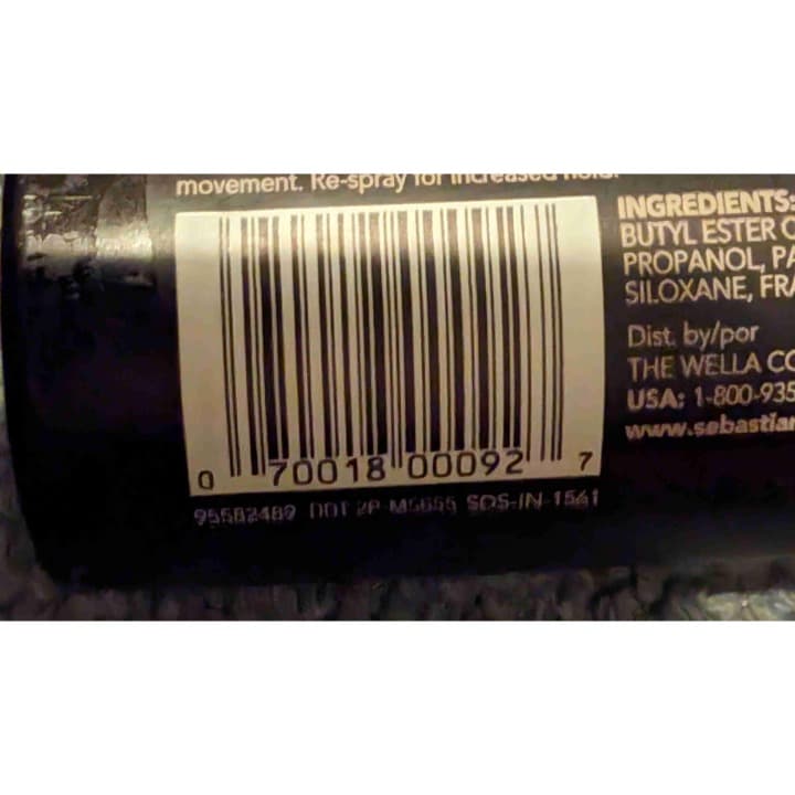 Sebastian Lightweight Control Hair Spray 10.6 Oz - Thumbnail 3