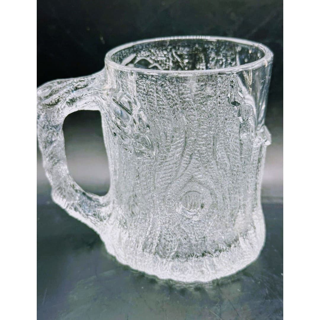 Vintage The Flintstones Glass Mug McDonalds 1993 Treemendous Cup - Thumbnail 2