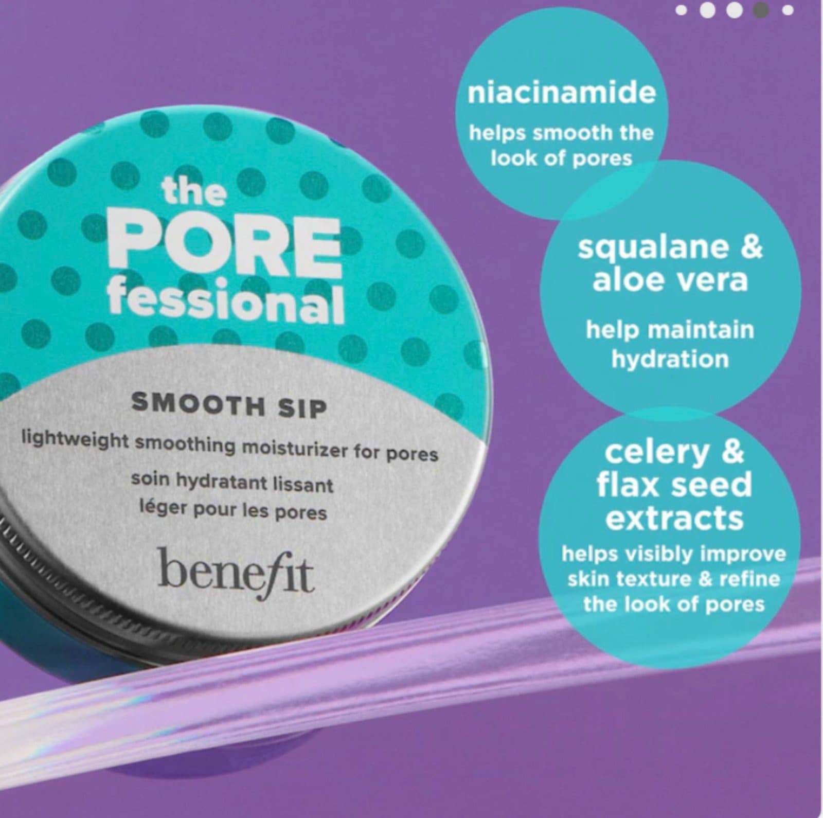 Benefit Cosmetics The POREfessional Smooth Sip Lightweight Gel-Cream Moisturizer - Thumbnail 2