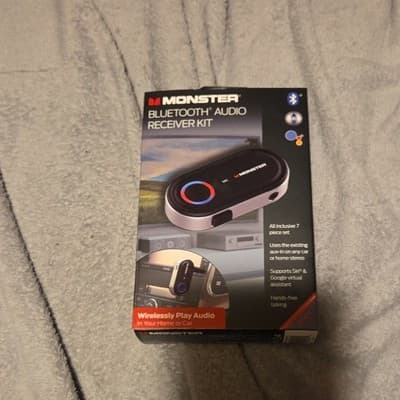 Monster Bluetooth Audio Receiver Kit Wireless Audio Siri Google Hands-Free - Image 1