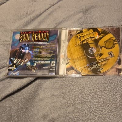 Eidos Tomb Raider Last Revelation Sega Dreamcast Action Adventure Manual VMU - Thumbnail 2