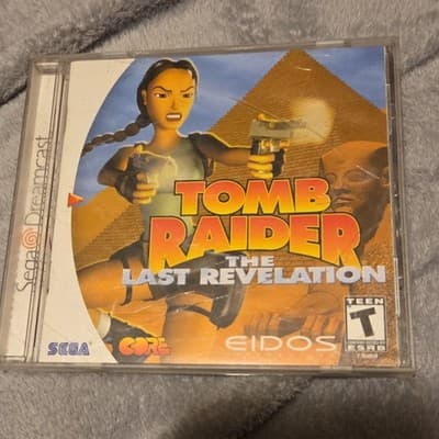 Eidos Tomb Raider Last Revelation Sega Dreamcast Action Adventure Manual VMU - Image 1