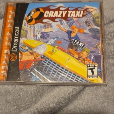 SEGA Crazy Taxi Multiplayer Sega Dreamcast Racing Manual Included T-Teen 2000 - Image 1