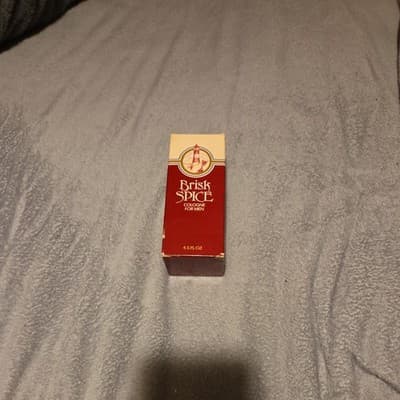 Vintage 1987 Avon Brisk Spice Men’s Cologne 4.5 fl oz New in Box - Image 1