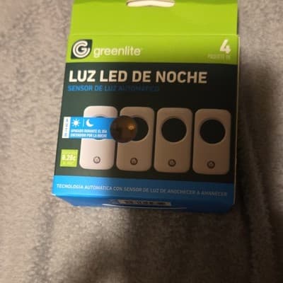 Greenlite LED Night Light 4 Pack, Dusk-to-Dawn Sensor, Automatic, White - Thumbnail 2