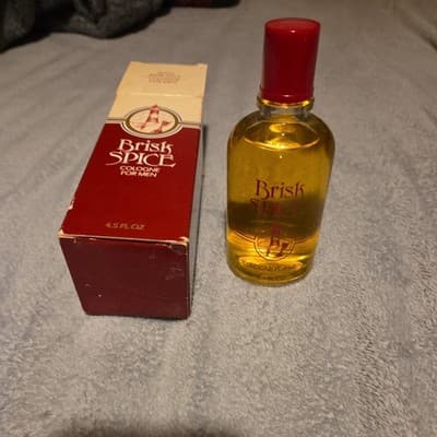 Vintage 1987 Avon Brisk Spice Men’s Cologne 4.5 fl oz New in Box - Thumbnail 3
