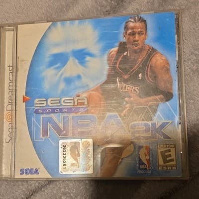 SEGA NBA 2K Multiplayer Sega Dreamcast Sports Manual Included E-Everyone 1999 - Image 1