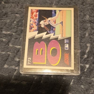 SCORE 1991 Score Bo Jackson Kansas City Royals Bo Breaker #773 Base Set Card - Thumbnail 2