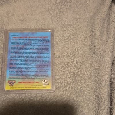 Press Pass 1998 VIP Jeremy Mayfield NASCAR Promo 1/1 Sports Trading Card - Thumbnail 2