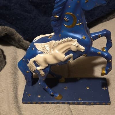 Trail of Painted Ponies Celestial Resin Horse Figurine by Jennifer MacNeill-Tra… - Thumbnail 2