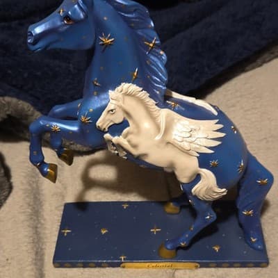 Trail of Painted Ponies Celestial Resin Horse Figurine by Jennifer MacNeill-Tra… - Image 1