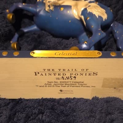 Trail of Painted Ponies Celestial Resin Horse Figurine by Jennifer MacNeill-Tra… - Thumbnail 3